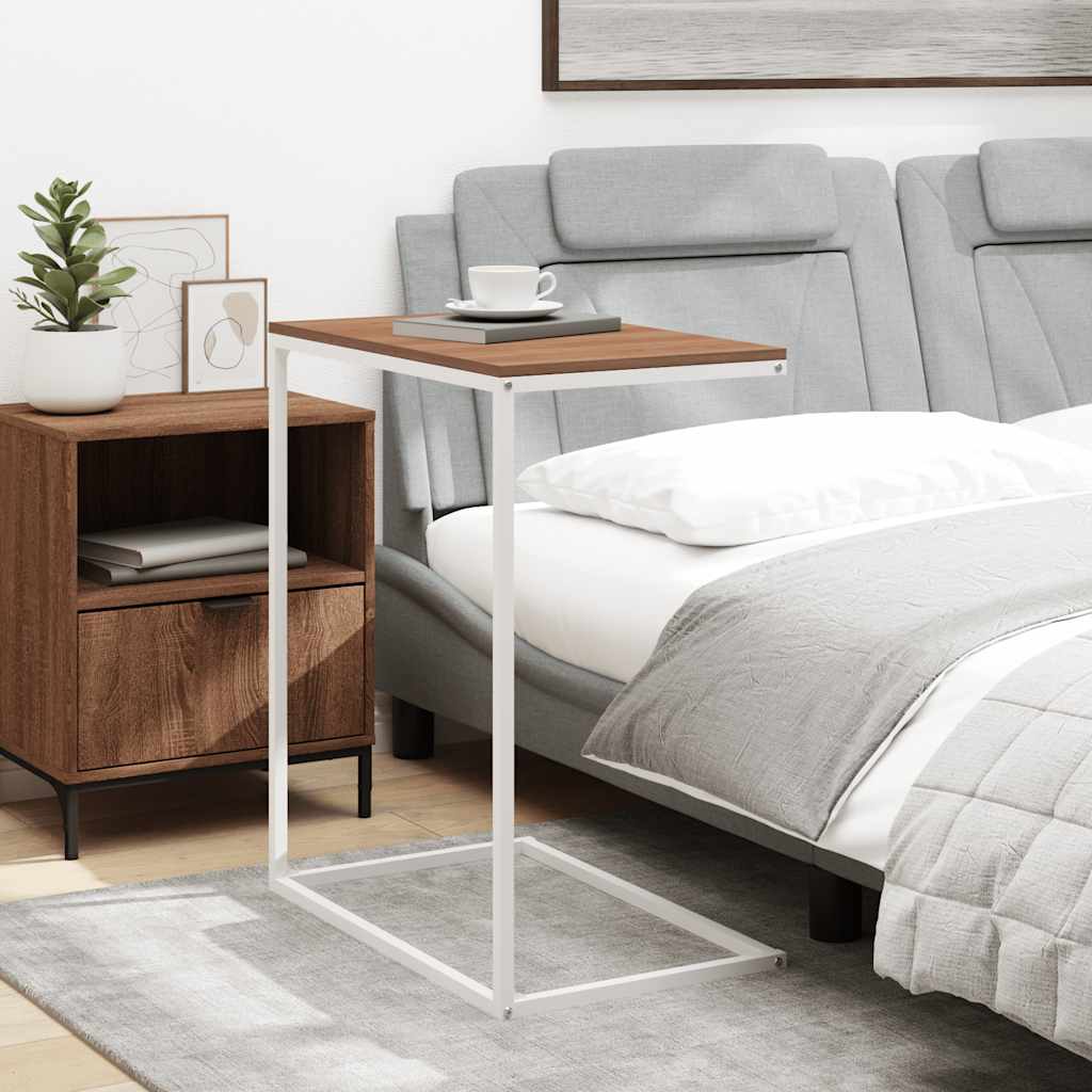 Thumbnail - vidaXL Beistelltisch Weiß 55x35x66 cm Holzwerkstoff