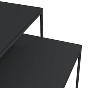 Set konferenčních stolků 2 ks kompozitní dřevo a kov - obrázek 8