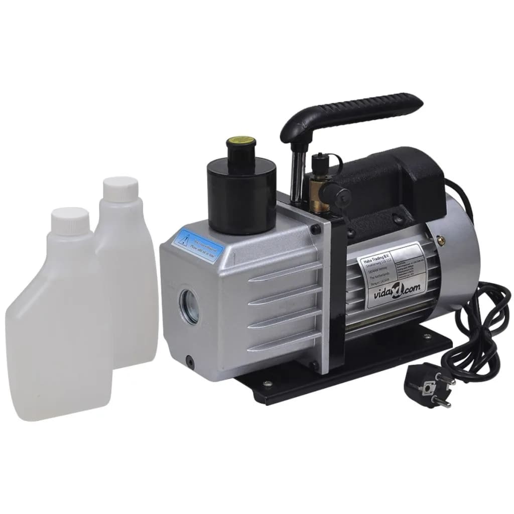 vidaXL Vacuum Pump with 2-way Manifold Gauge Set for Air Conditioning