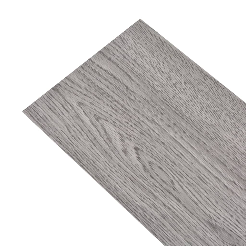 vidaXL sötétszürke öntapadó 2 mm-es PVC padlóburkoló lapok 2,51 m²