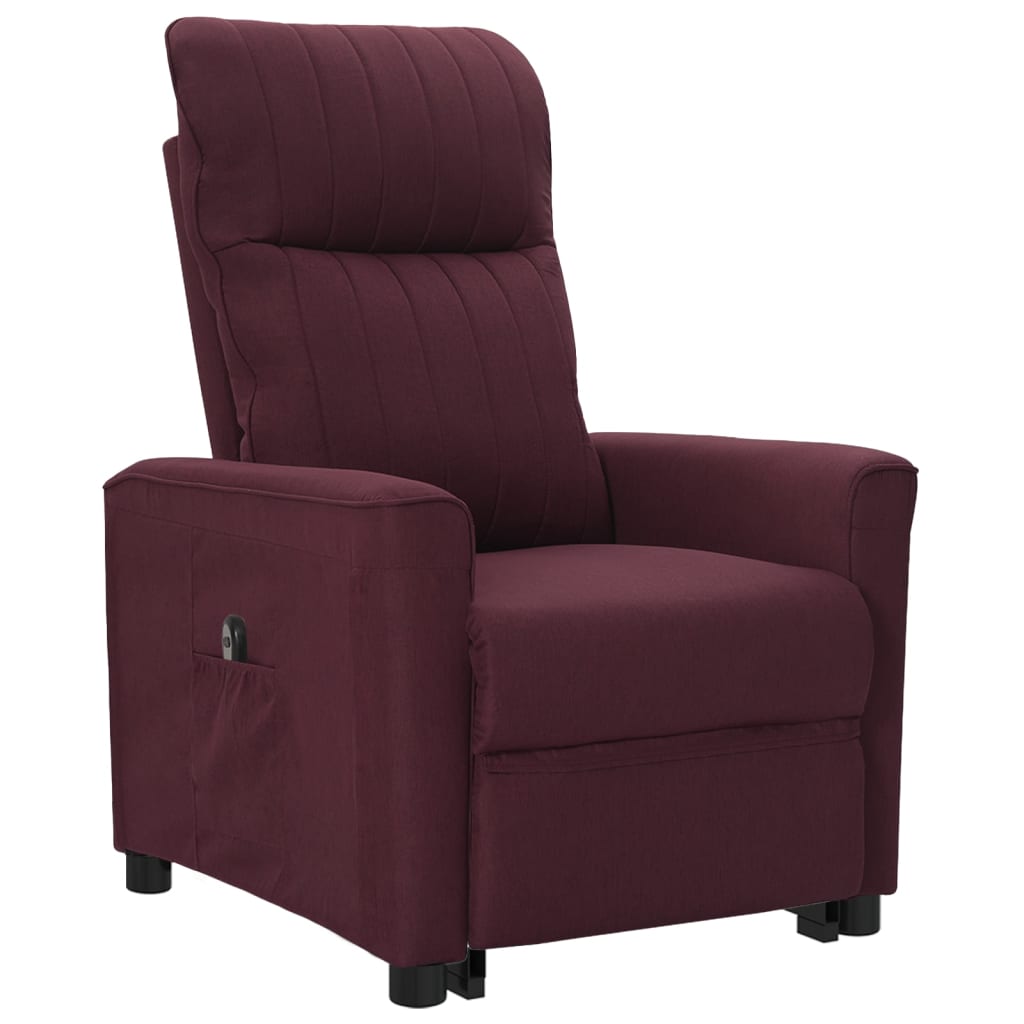 vidaXL Fauteuil Violet Tissu