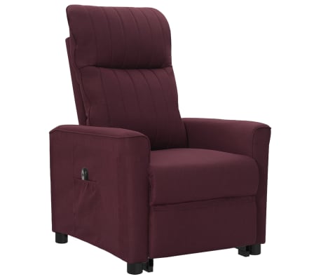 vidaXL Fauteuil Violet Tissu