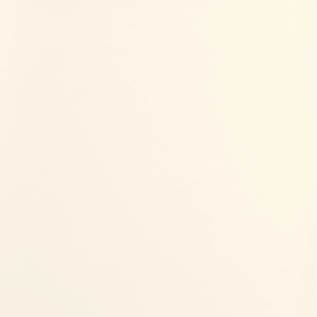 krémszínű műbőr magas háttámlájú felállást segítő masszázsfotel