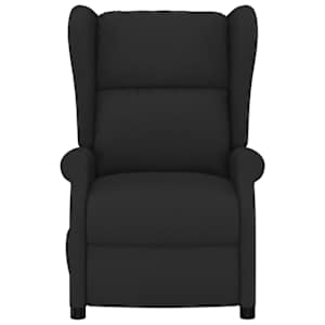 Elektrické polohovací křeslo ušák černé textil - obrázek 4