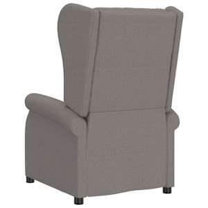 Elektrické polohovací křeslo ušák taupe textil - obrázek 6