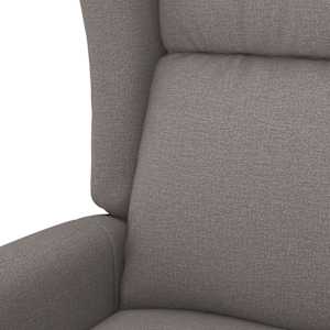 Elektrické polohovací křeslo ušák taupe textil - obrázek 8