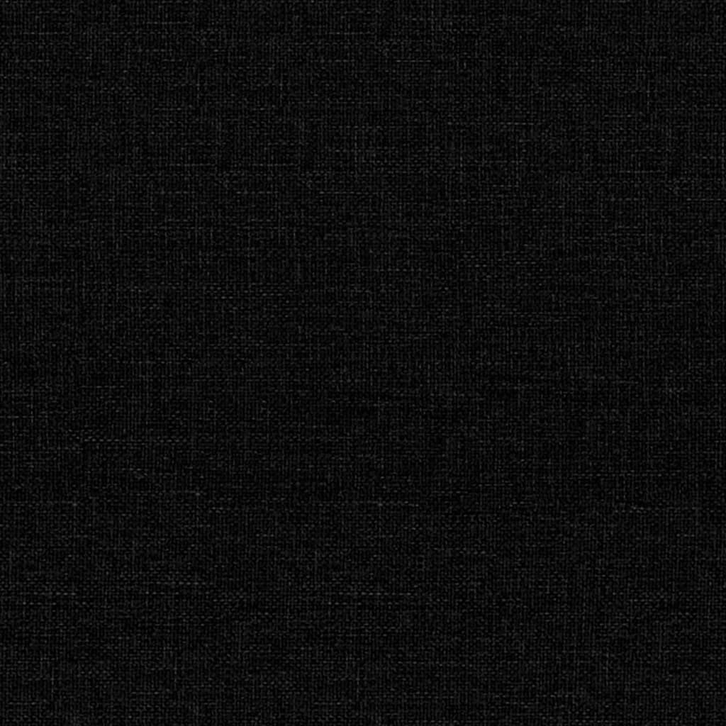 fekete szövet magas háttámlájú elektromos masszázsfotel