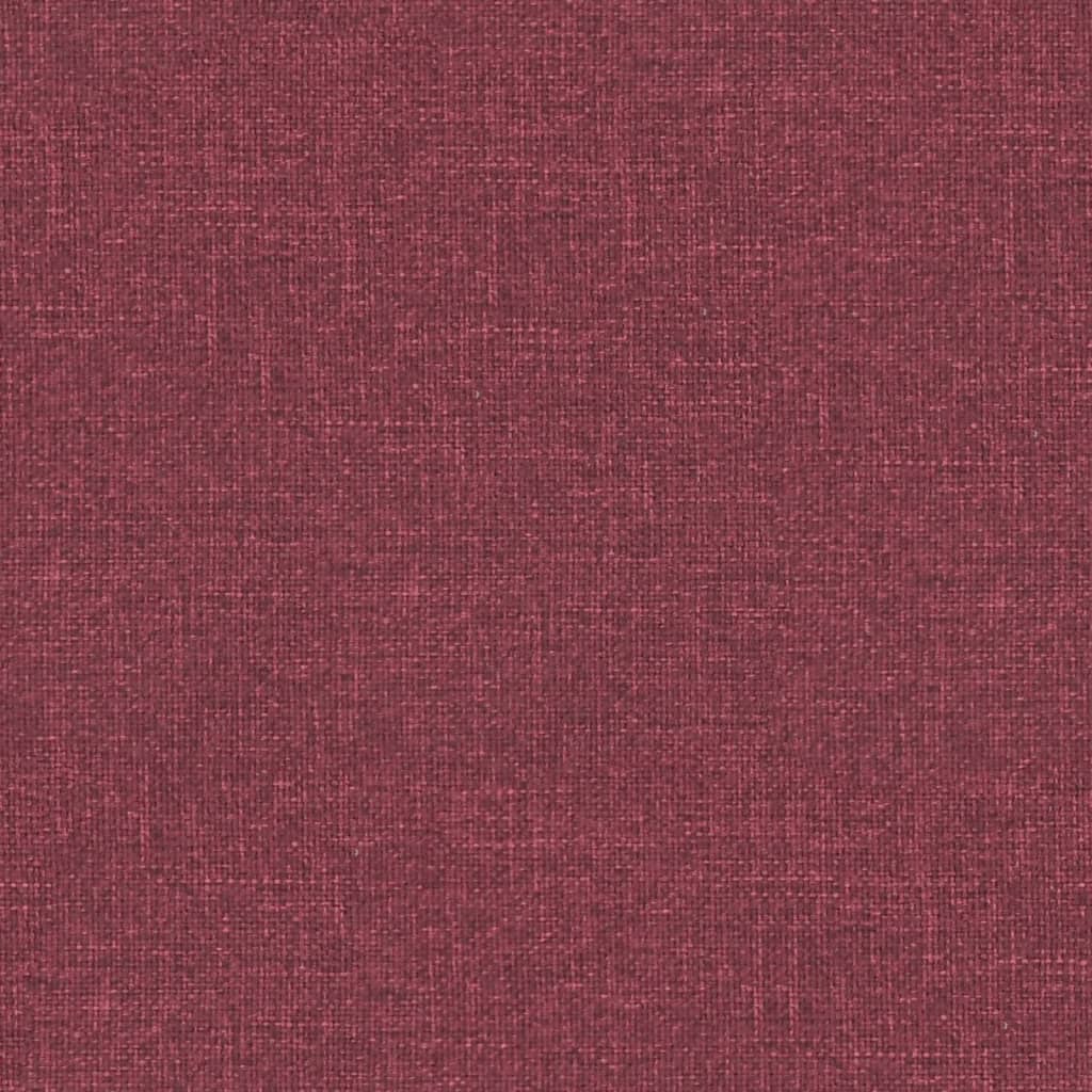 bordó szövet magas háttámlájú elektromos masszázsfotel