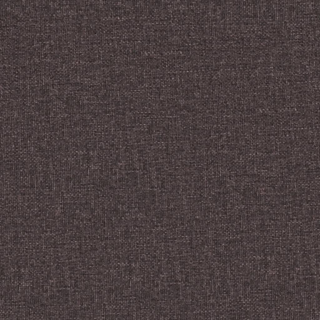 sötétbarna szövet magas háttámlájú dönthető masszázsfotel