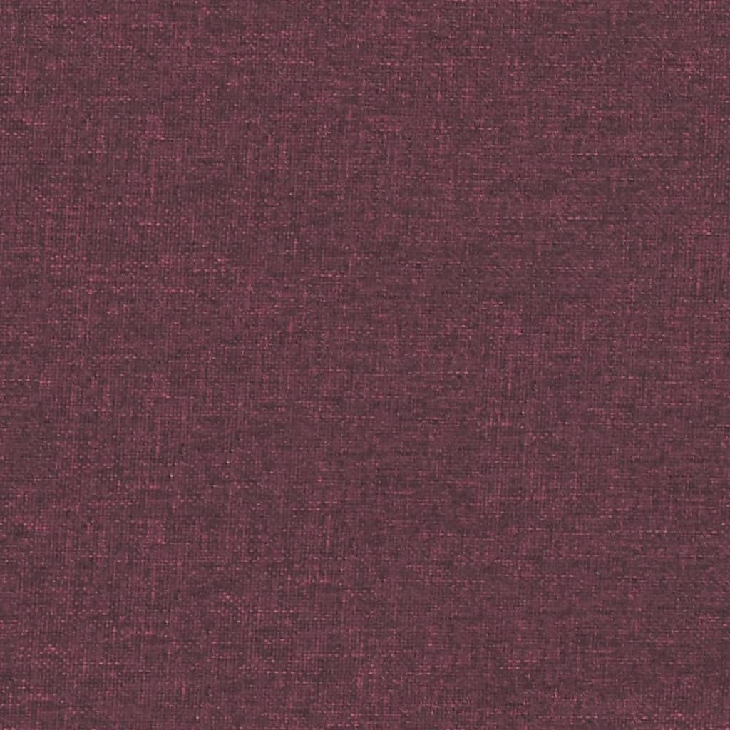 Fotoliu de masaj electric, spătar cu aripi, violet, textil