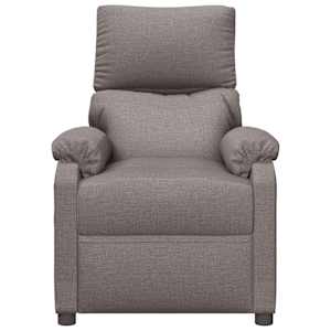 Elektrické polohovací křeslo taupe textil - obrázek 4