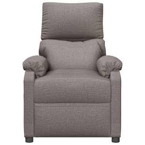 Elektrické masážní křeslo taupe textil - obrázek 4