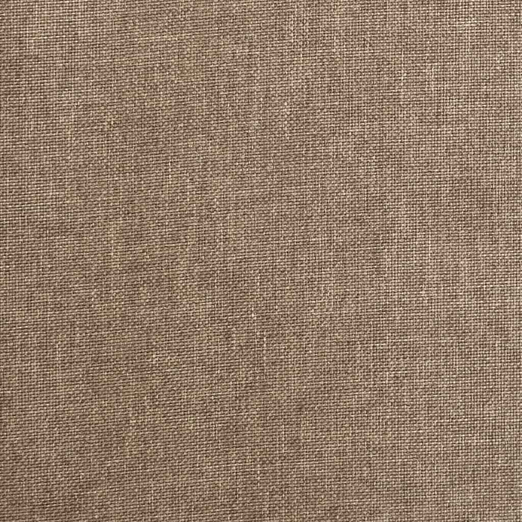 Fotoliu de masaj electric rabatabil, gri taupe, textil