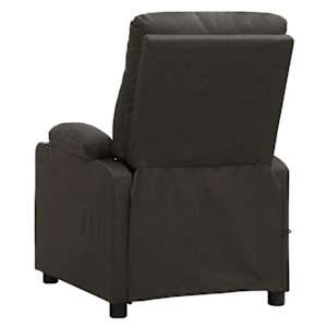 Elektrické masážní křeslo taupe textil - obrázek 5