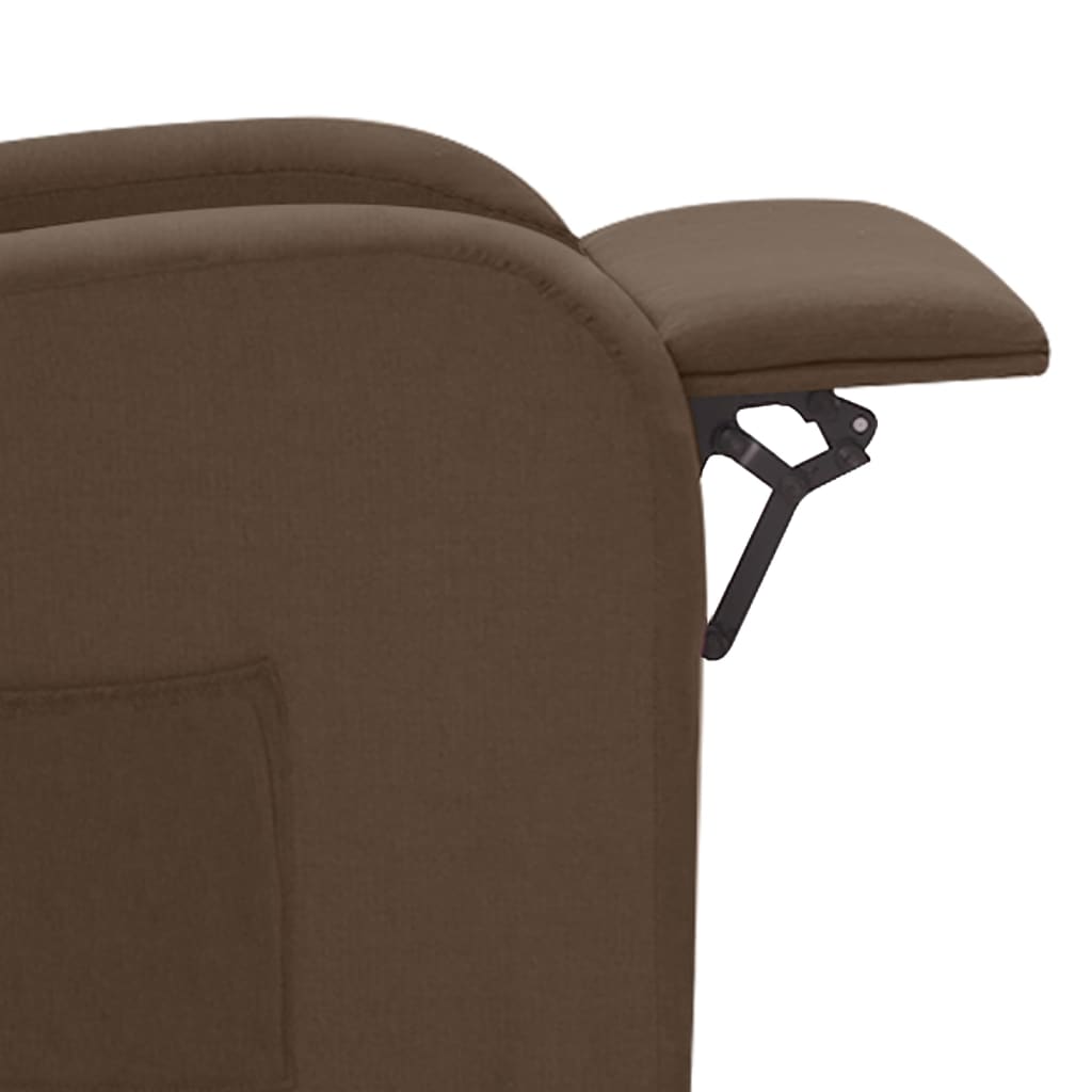 barna szövet elektromos masszázsfotel