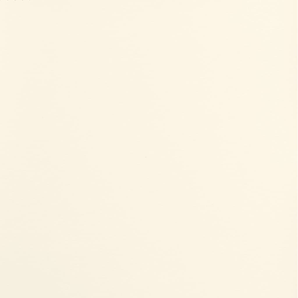 krémszínű műbőr magas háttámlájú elektromos masszázsfotel