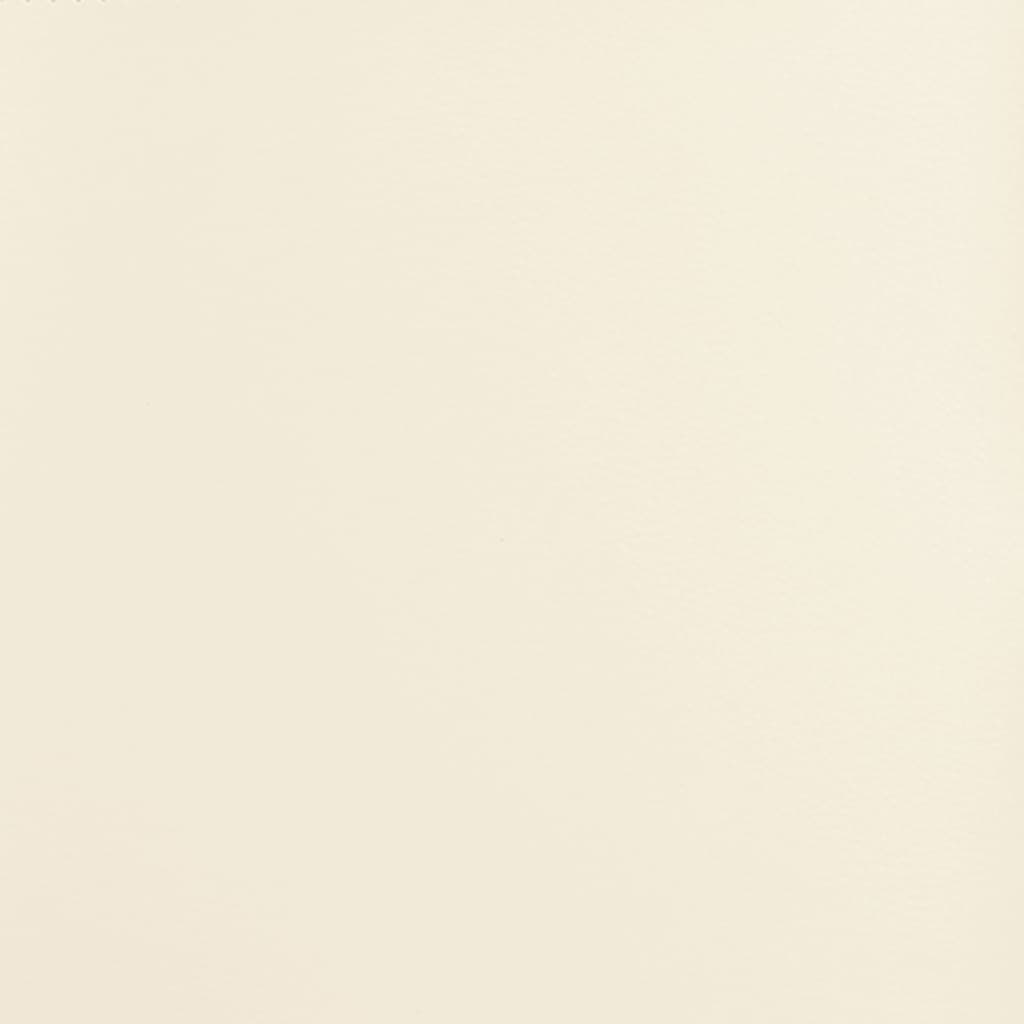 krémszínű műbőr elektromos dönthető fotel