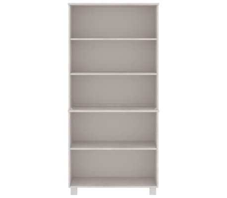 vidaXL Buffet HAMAR Bois massif de pin Blanc