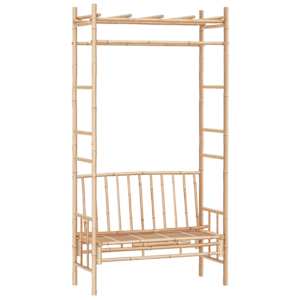 vidaXL aiapink lehtlaga, 116 cm, bambus