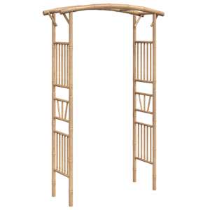 vidaXL roosikaar, bambus, 118 x 40 x 187 cm