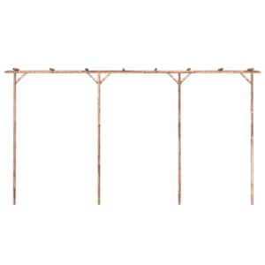 Pergola bambus 385 x 40 x 205 cm - obrázek 4