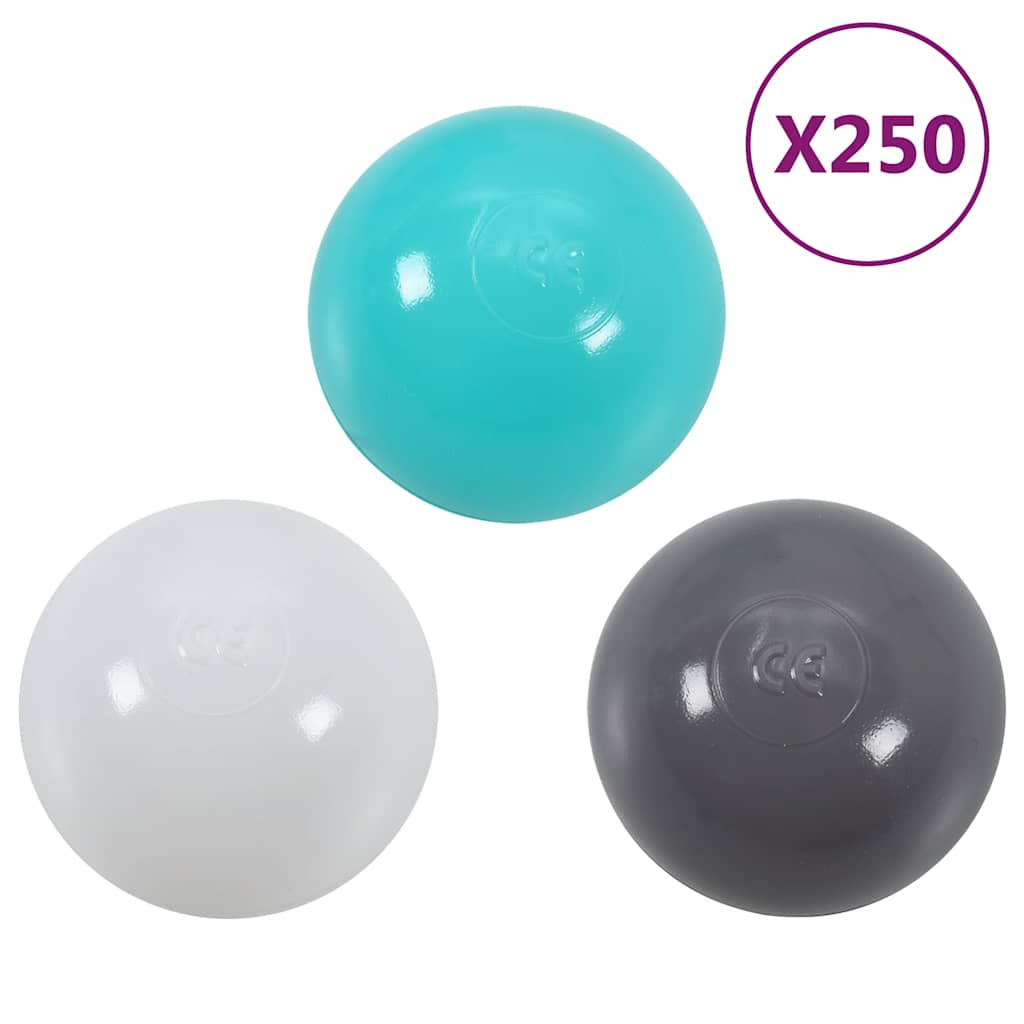 Play Balls 250 Pcs Multicolour VidaXL 11 width=274