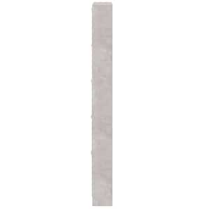 Botník betonově šedý 59 x 17 x 169 cm kompozitní dřevo - obrázek 7