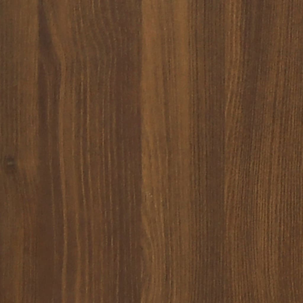 barna tölgyszínű szerelt fa cipősszekrény 59 x 17 x 169 cm