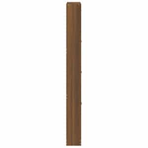 Botník hnědý dub 59x17x150 cm kompozitní dřevo - obrázek 5