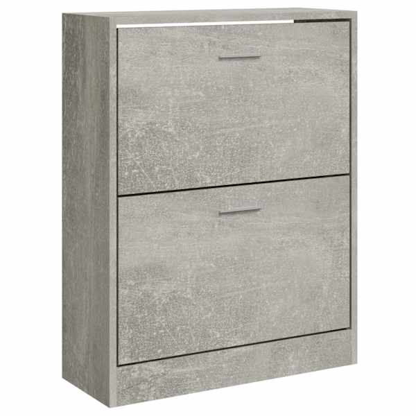 vidaXL kingakapp, betoonhall, 63 x 24 x 81 cm, tehispuit