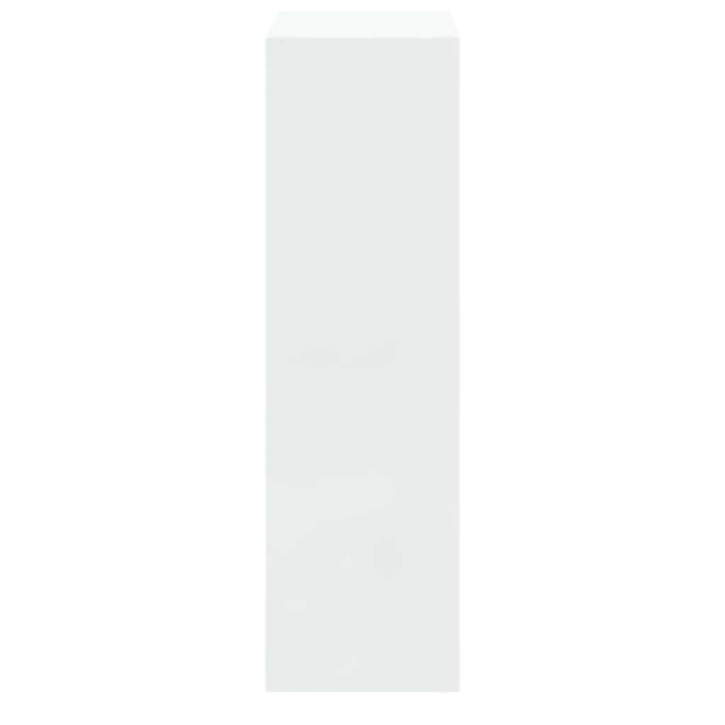 Schuhschrank Hochglanz-Weiß 63x24x81 cm Holzwerkstoff | Stepinfit.de