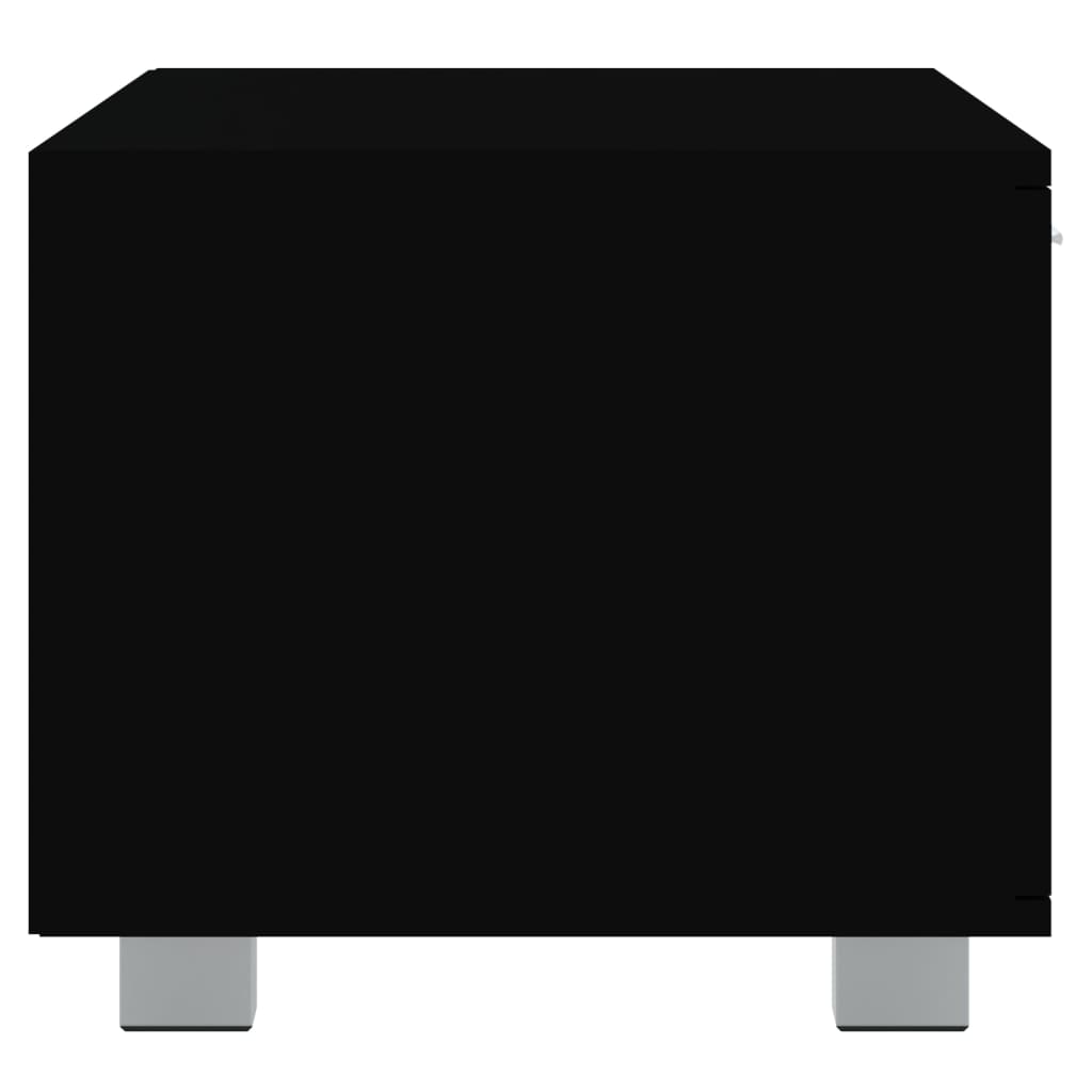 Meuble TV Noir 120×40,5×35 cm Bois d’ingénierie | meublestv.fr 7
