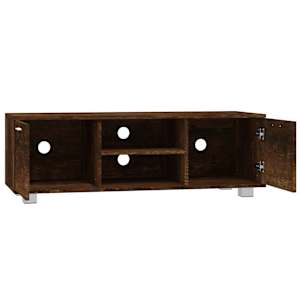 TV skříňka kouřový dub 120x40,5x35 cm kompozitní dřevo - obrázek 5