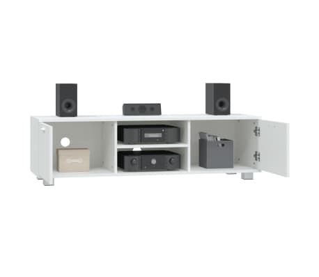 vidaXL TV-Schrank Wei&szlig; 140x40,5x35 cm Holzwerkstoff