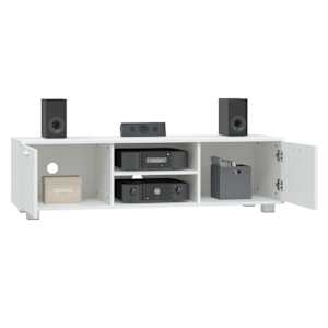vidaXL TV-Schrank Wei&szlig; 140x40,5x35 cm Holzwerkstoff