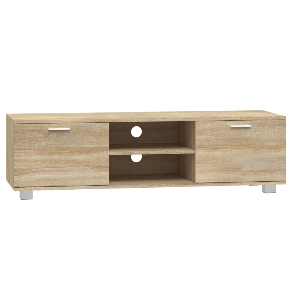 vidaXL TV skĹ™Ă­Ĺ�ka sonoma dub 140x40,5x35 cm kompozitnĂ­ dĹ™evo