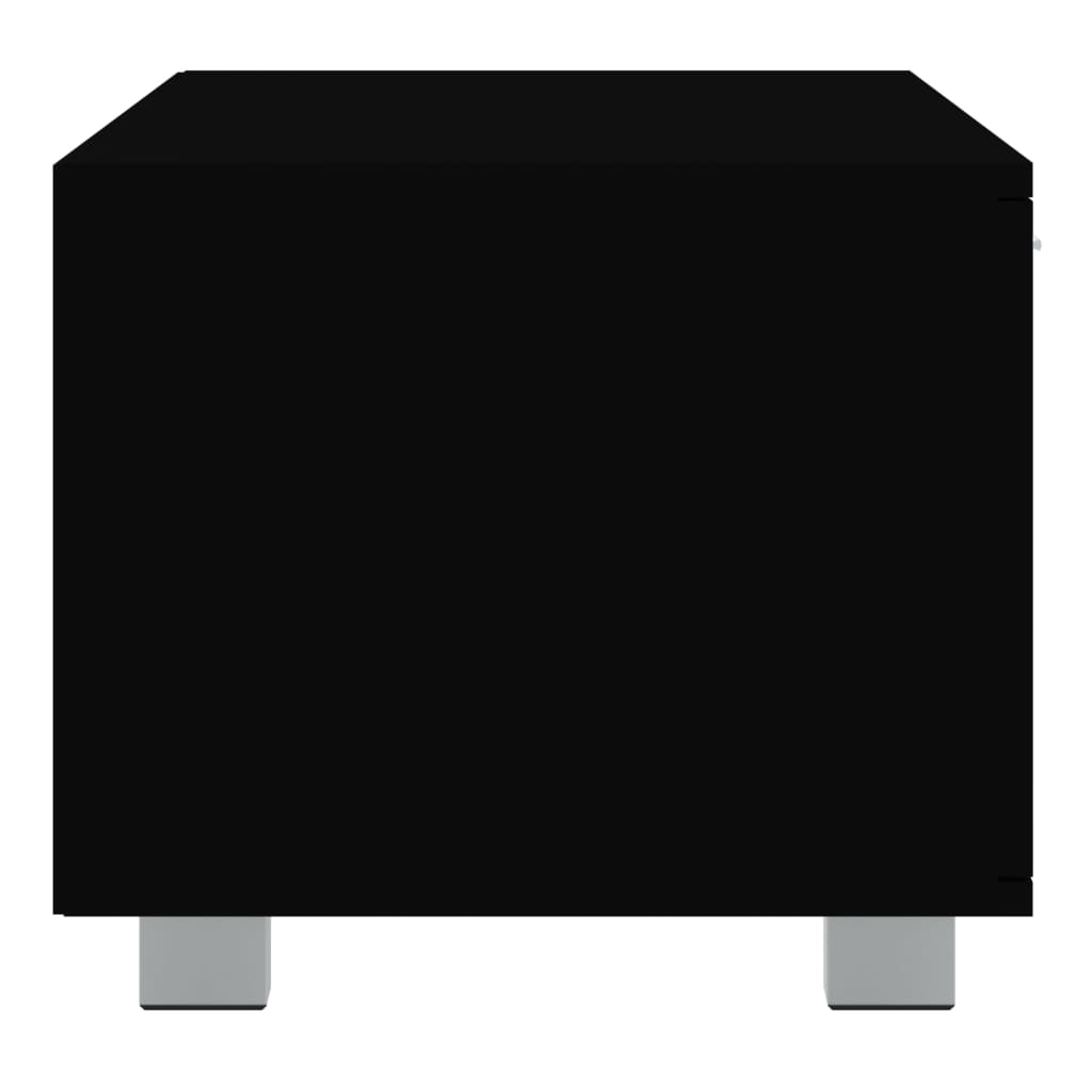 Meuble TV Noir 140×40,5×35 cm Bois d’ingénierie | meublestv.fr 7