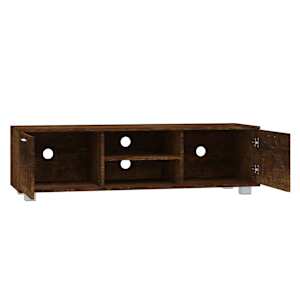 TV skříňka kouřový dub 140x40,5x35 cm kompozitní dřevo - obrázek 5
