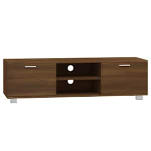 TV skříňka hnědý dub 140x40,5x35 cm kompozitní dřevo - obrázek 2