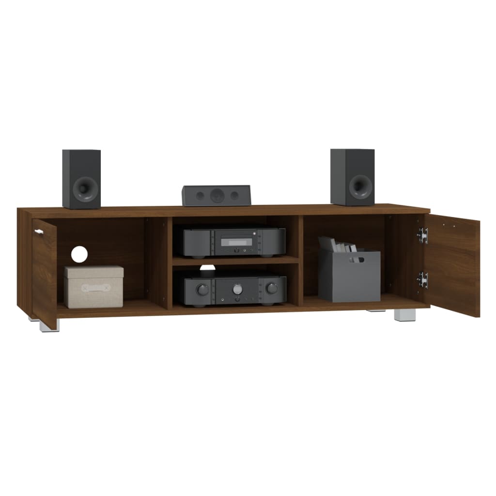 Thumbnail - vidaXL TV-Schrank Braun Eichen-Optik 140x40,5x35 cm Holzwerkstoff