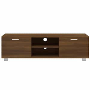 TV skříňka hnědý dub 140x40,5x35 cm kompozitní dřevo - obrázek 4