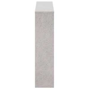 Botník se zrcadlem 2patrový betonově šedá 63 x 17 x 67 cm - obrázek 5