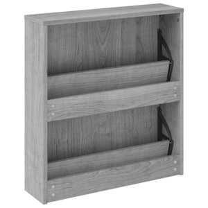 Botník se zrcadlem 2patrový šedá sonoma 63 x 17 x 67 cm - obrázek 6