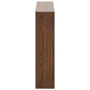 Botník se zrcadlem 2patrový hnědý dub 63 x 17 x 67 cm - obrázek 5