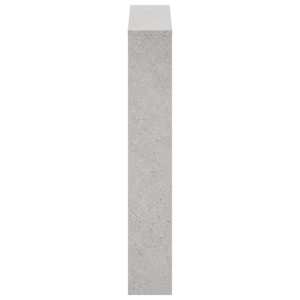 Botník se zrcadlem 3patrový betonově šedá 63x17x102,5 cm - obrázek 5