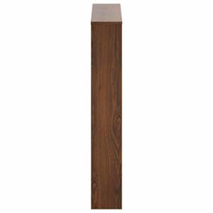 Botník se zrcadlem 3patrový hnědý dub 63x17x102,5 cm - obrázek 5