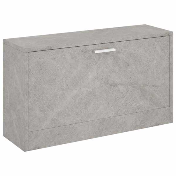 vidaXL kingakapp, betoonhall, 103 x 30 x 48 cm, tehispuit