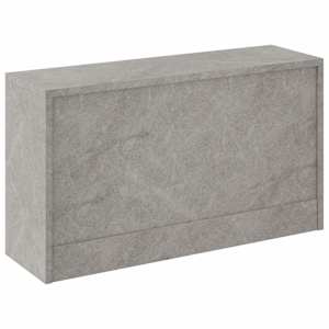 Botníková lavice betonově šedá 80 x 24 x 45 cm kompozitní dřevo - obrázek 6