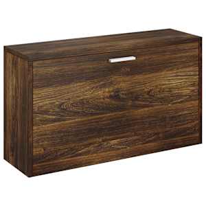Lavice s botníkem kouřový dub 80x24x45 cm kompozitní dřevo - obrázek 2