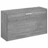 vidaXL kingapink, hall Sonoma tamm, 80x24x45 cm, tehispuit